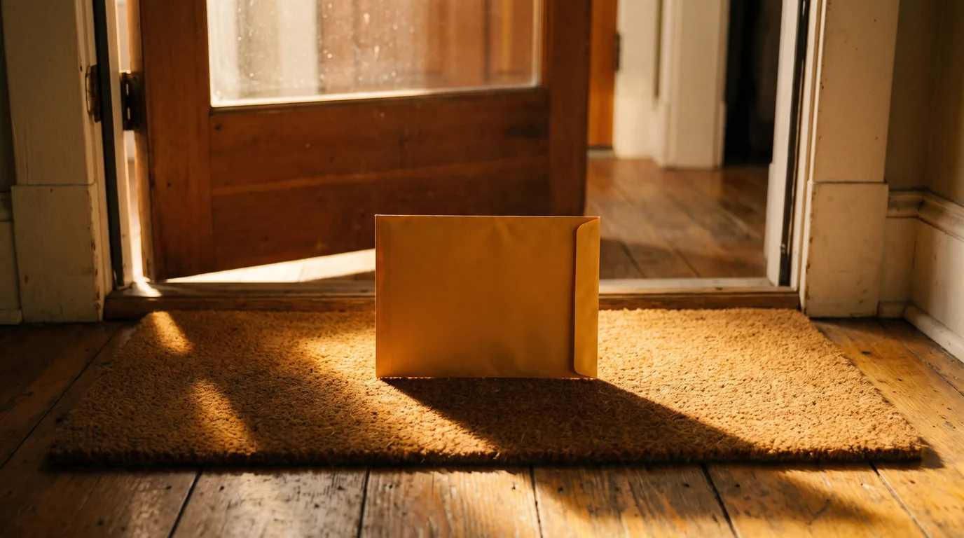An unopened envelope on a doormat, the moment the 30 day clock starts on an Illinois divorce petition